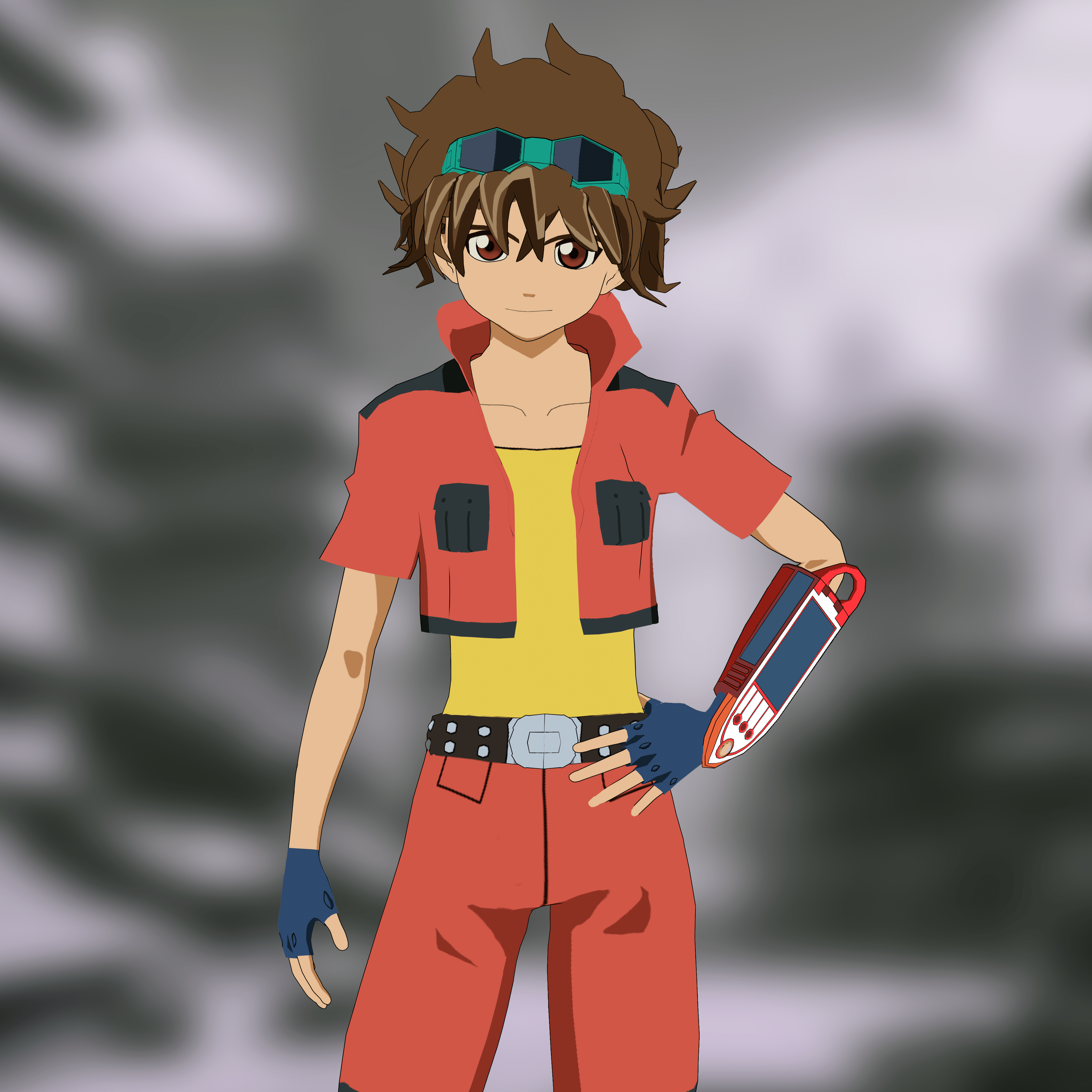 Bakugan Dan Kuso Game Ready Character
